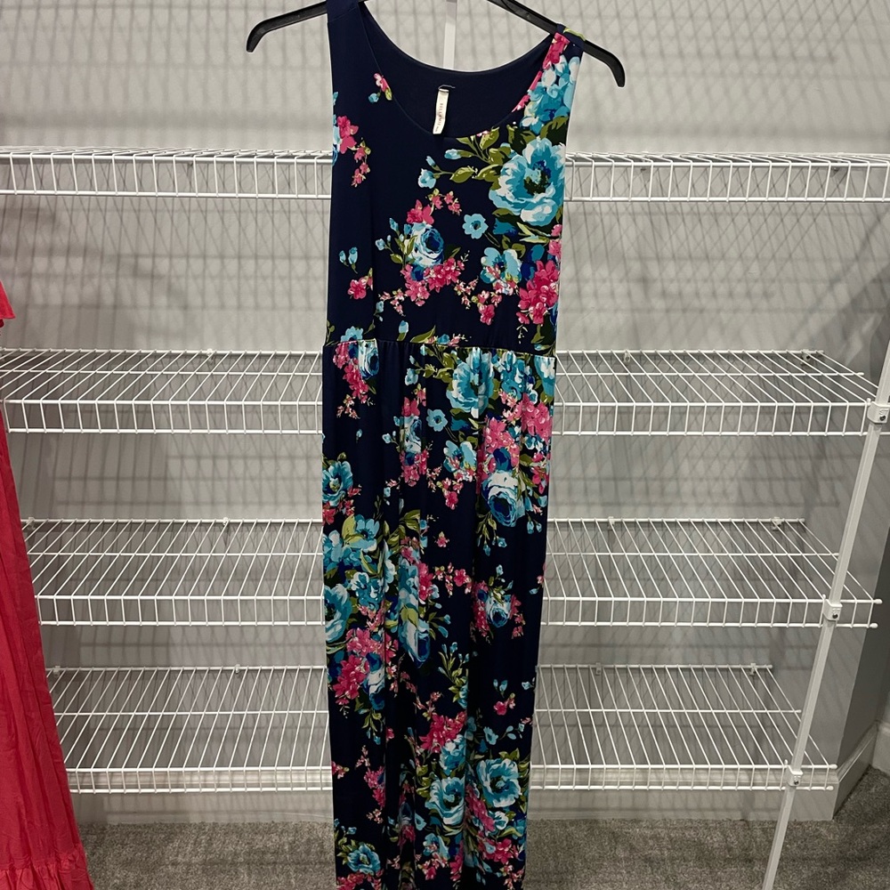 Floral maxi dress